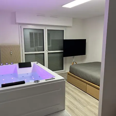 شقة Avec Jacuzzi Proche Du Centre ستراسبورغ